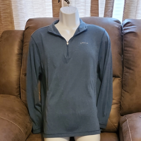 Orvis Quarter Zip Pullover - Picture 2 of 7